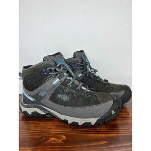 Keen Targhee III Mid Women's Size 11 Magnet/Atlantic Blue WP Hiking Boots